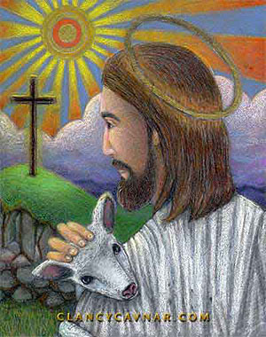 Jesus and The Lamb